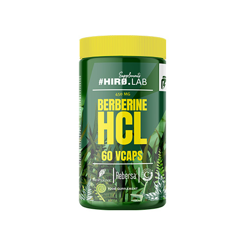 Berberyna HCL 450 mg HIRO.LAB – na cukier i redukcję 60 kaps