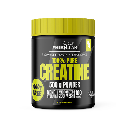 Kreatyna monohydrat 500 g HIRO.LAB – 100% Pure Creatine