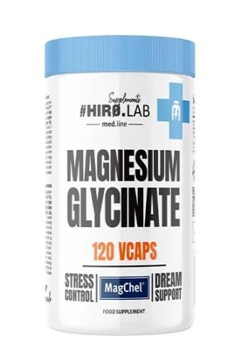 Hiro.Lab Magnesium Glycinate 120 vcaps - wysoce przyswajalny glicynian magnezu