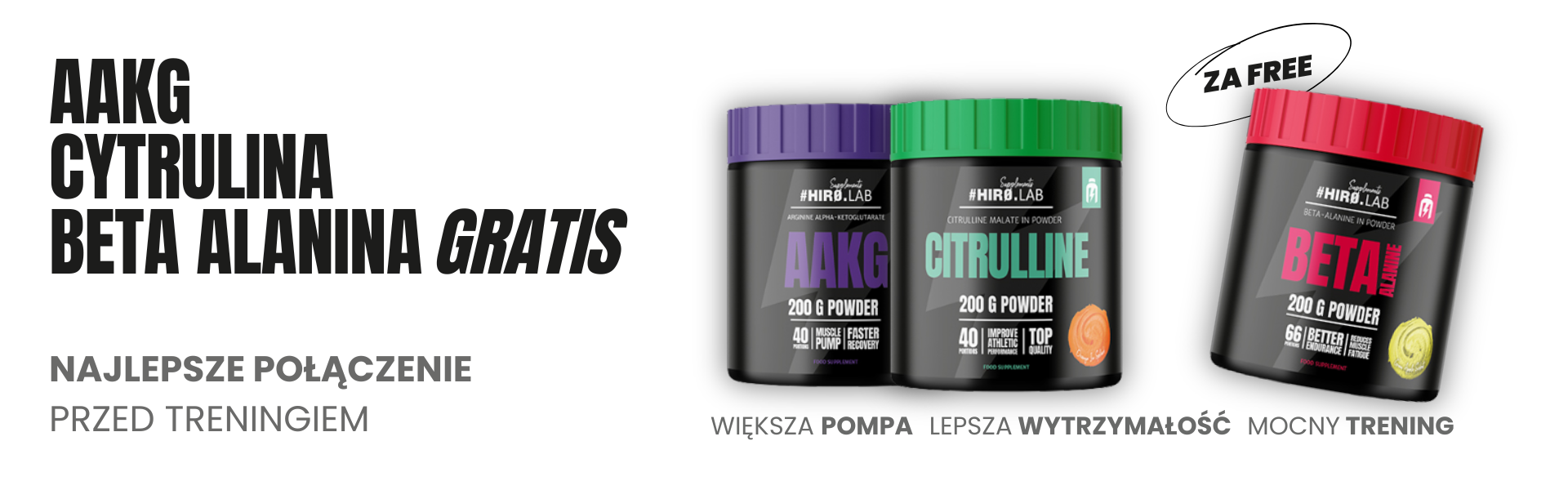 zestaw beta alanine aakg cytruline